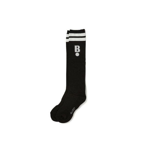 B-DOT KNEE-SOCKS_BK