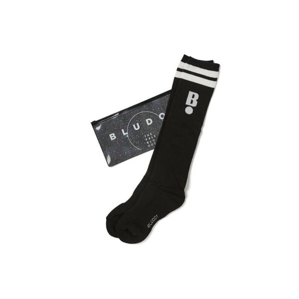 B-DOT KNEE-SOCKS_BK
