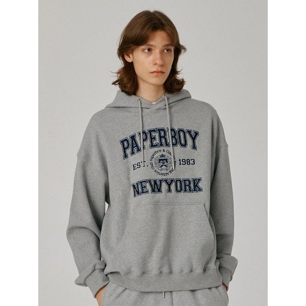 뉴욕 아치 후디 3color