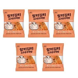 이팬트리 한우물 참치김치 구운주먹밥 100g x 5개