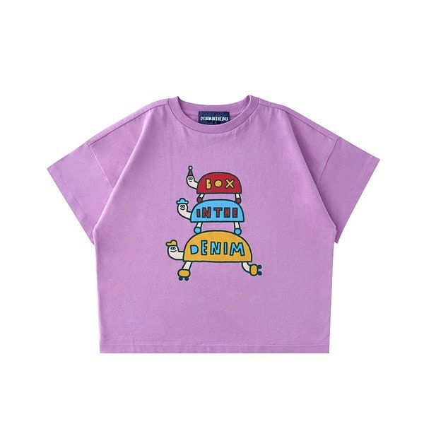 [여주점] 데님인더박스  -  로고터틀반소매티셔츠  7531133205