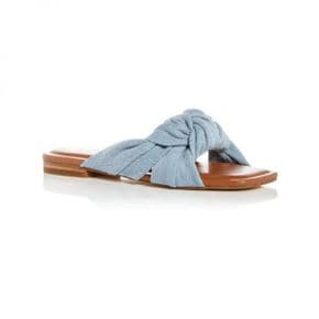 4009677 Marc Fisher LTD Farisa 2 Womens Faux Leather Sole Slide Sandals