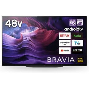 일본 소니 TV 텔레비전 1877834 48V 4K OLED 브라비아 KJ48A9S 더블 스피드 안드로이드 2020 모