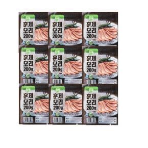 [다향] 훈제오리 200g 9팩[36036239]