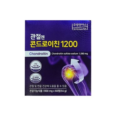  주영엔에스 관절엔 콘드로이친 1200 900mg x 60정 - BNS