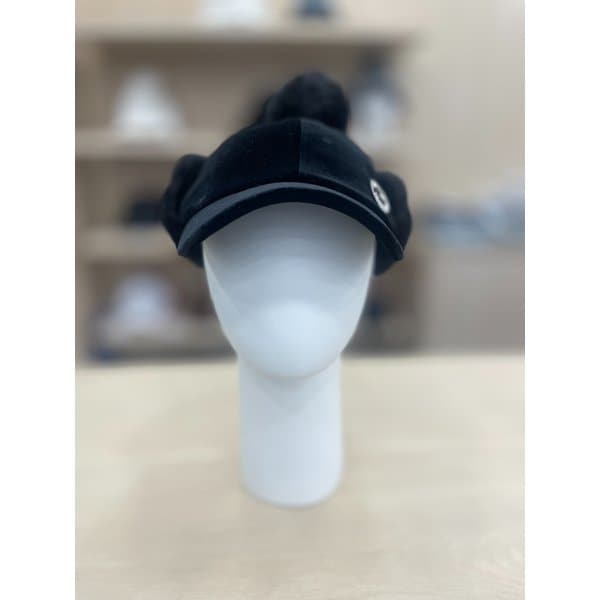 [여주점] 여성 퍼 방울 귀달이 방한 캡 GP422LCPO1 BLCK