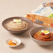 물냉면+비빔냉면 1382.4g(4인분)