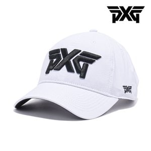  PXG 남성 경량 언스트럭쳐드 로우 크라운 골프 캡모자 화이트