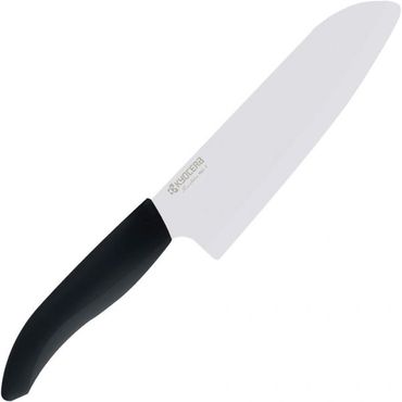  일본 교세라 식칼 과도 Kyocera FKR160N Fine Ceramic Santoku Knife 6.3 inches 16 cm 블랙 Ble