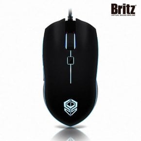 USB 게이밍마우스 컴퓨터 노트북 맥북 사무용 게임 LED 유선 마우스 GM305 브리츠 브리츠