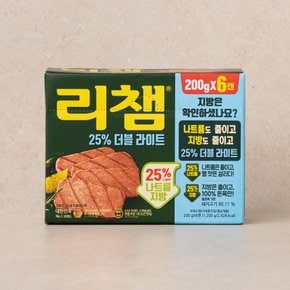 리챔 더블라이트 200g*6입