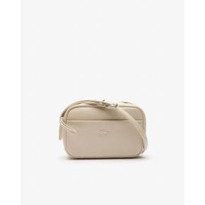 라코스테 City 코트 Schultertasche 리무버블 스트랩 - BONE WHITE 9204665