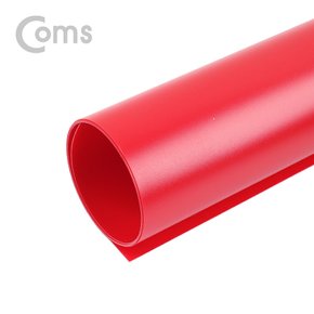촬영 PVC 양면 무광 배경지 (60x115cm)Red BS645