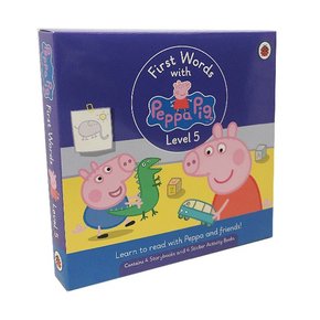 [영어원서] First Words with Peppa Level 5 : Paperback+Activity Book, 8종, 영국판 페파피그