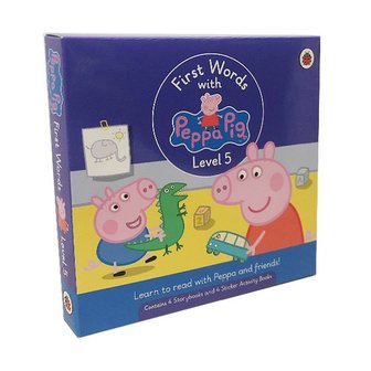 동방도서 [영어원서] First Words with Peppa Level 5 : Paperback+Activity Book, 8종, 영국판 페파피그