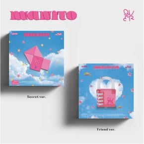 개봉앨범 포토카드 없음  QWER (큐더블유이알) - 1st Mini Album MANITO SECRET Ver