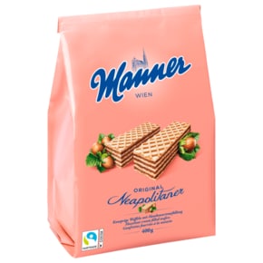 마너 Manner 나폴리탄 헤이즐넛 크림 웨이퍼 400g