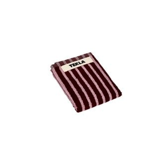 테클라 TT-RR(30x30cm) 워시클로스 테리 레드 로즈 수건