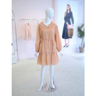 올리브데올리브 [여주점] 여성 프릴 카라 미니 원피스 YY6SOD01