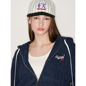 Terry Zip-up Hoodie (NAVY)