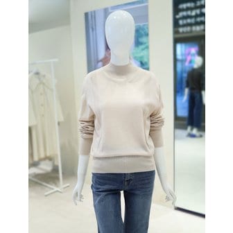 올리브데올리브 [여주점] 여성 울 혼방 베이직 하프넥 니트 YK4WP401