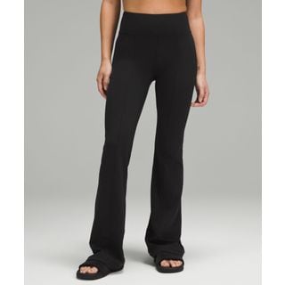 룰루레몬 그루브 HR 플레어 포켓 팬츠 30 *아시아 - BLK