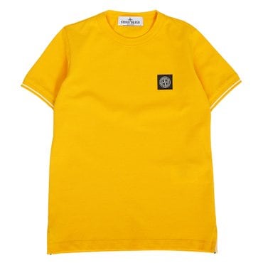 스톤아일랜드 키즈 로고 패치 781620748 V0033 14A16A 키즈 반팔티셔츠 (성인착용가능)