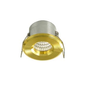 LLA골드J 매입등 다운라이트 타공30(1인치) COB LED 5W 전구색 3000K  장식장 가구 쇼케이스