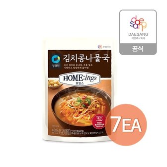  청정원 호밍스 김치콩나물국 450g x 7개