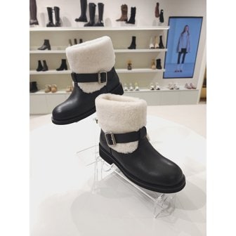 BABARA [부산점] [바바라] 베이직 앵클 퍼부츠 BBI837