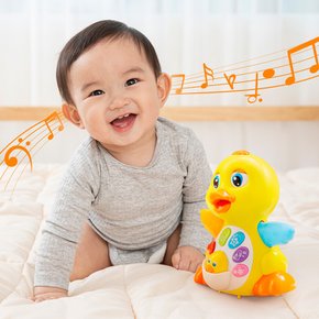 아기와 놀아주는 오리친구 오순이 장난감 오감발달 멜로디 완구