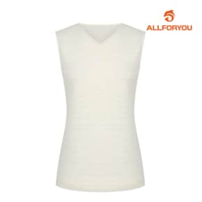 여름 여성 레이스 브이넥 민소매 티셔츠 ALTSL4311-102