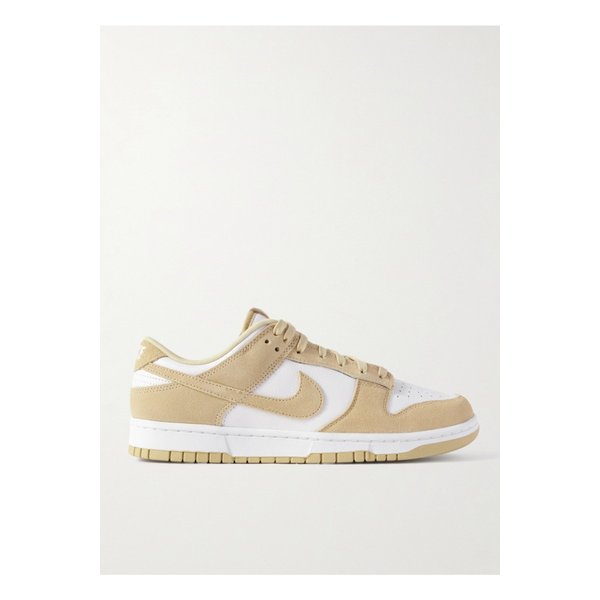 덩크 로우 가죽 스웨이드 스니커즈 크림 1647597350529484