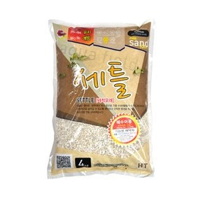 세틀 산호사 바닥재 1~3mm(4kg) 아쿠아클리너 동봉-어항 바닥모래