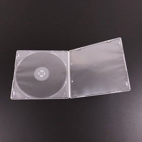 투명 연질 소장용 데이터 자료 DVD 디브이디 백업 CD 씨디 보관 싱글 케이스 공케이스 보관함