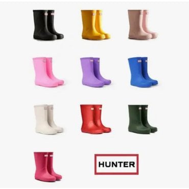 헌터 토박스 HUNTER  헌터키즈 레인부츠 퍼스트글래식 HTKCE2TSFK11