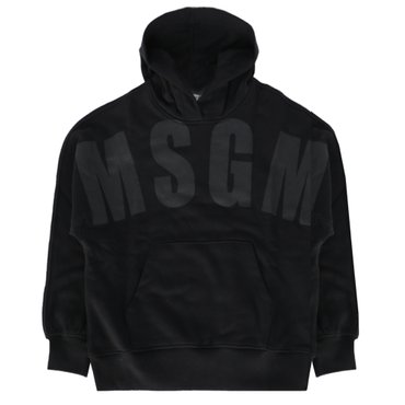 MSGM 23FW 키즈 로고 프린팅 후드티 F3MSJUHS014 110