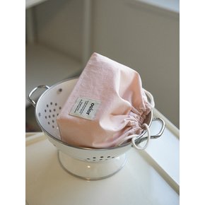 chubby string pouch_pink salt