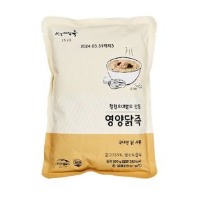 서울마님 영양닭죽 500g x 4봉[34300585]