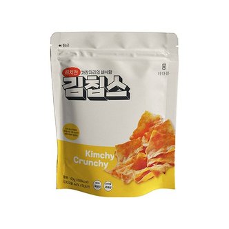  [더다믐] 김치부각 김칩스 40g, 10봉