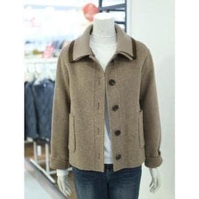 세이브존03 여성 핸드메이드 니트카라 싱글 자켓 AW11JK41C (S11490361)