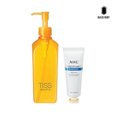 셀러허브 티스 딥오프 클렌징오일 대용량 280ml + AHC 핸드크림 75ml (S18840685)