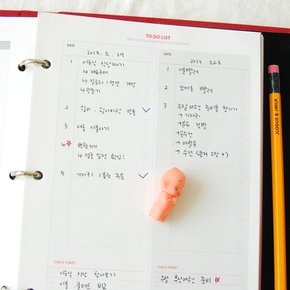 A5초음파앨범(임신다이어리) 리필내지-TO DO LIST SET