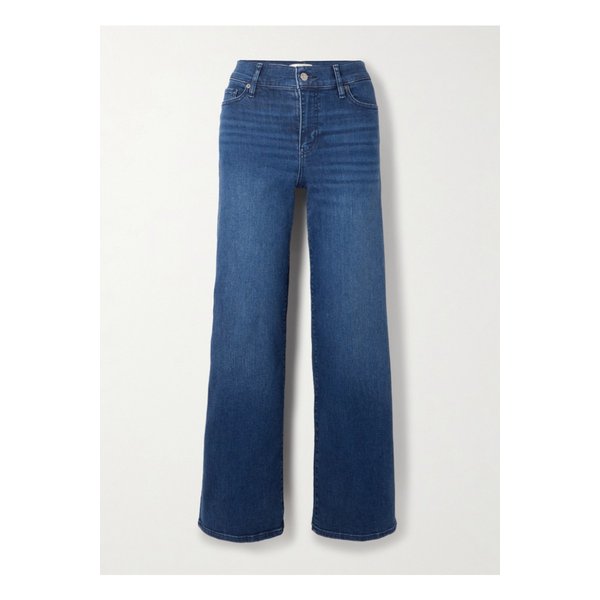 르 슬림 팔라조 미드라이즈 스트레이트 진 다크 데님 46376663162879005