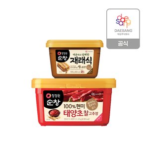 청정원 찰고추장 2kg + 재래식된장 500g