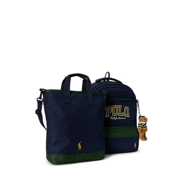 폴로 키즈 남아 8-18세 로고 백팩 앤 슈즈 백 세트(CWPOACCY9P20123410)
