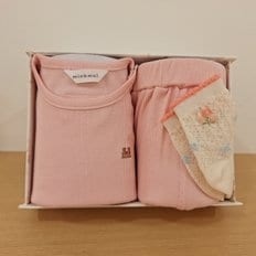 [25S/S신상품]PK)아미띠에뮤뮤반팔티셔츠&팬츠&골지단말세트(35170-670-07*671-08*35114-810-06)