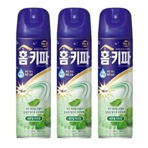 홈키파 모기약 스프레이 수성에어졸 허브향 500ml 3개 고급