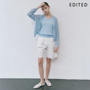 [25SS 최신상] 에디티드 썸머 크로셰 후드 집업 세트 (집업+나시)