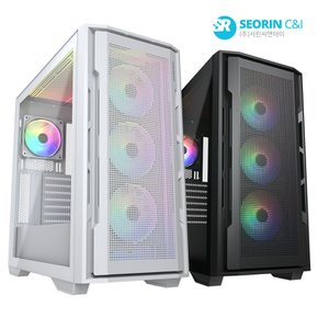 [서린공식] COUGAR UNIFACE RGB 화이트